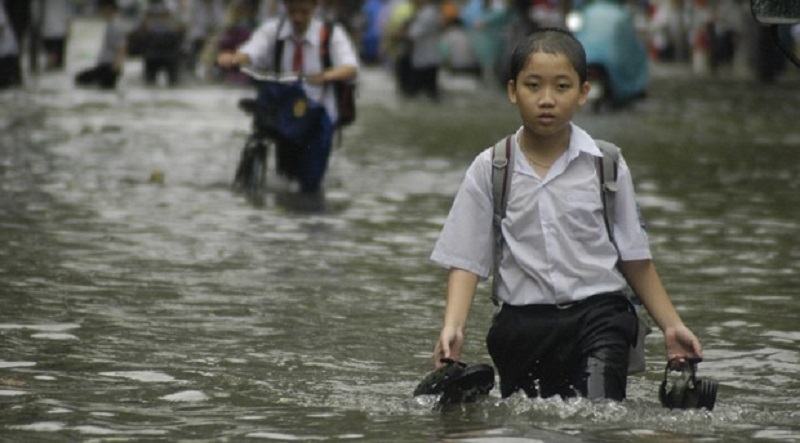 phòng tránh lũ lụt