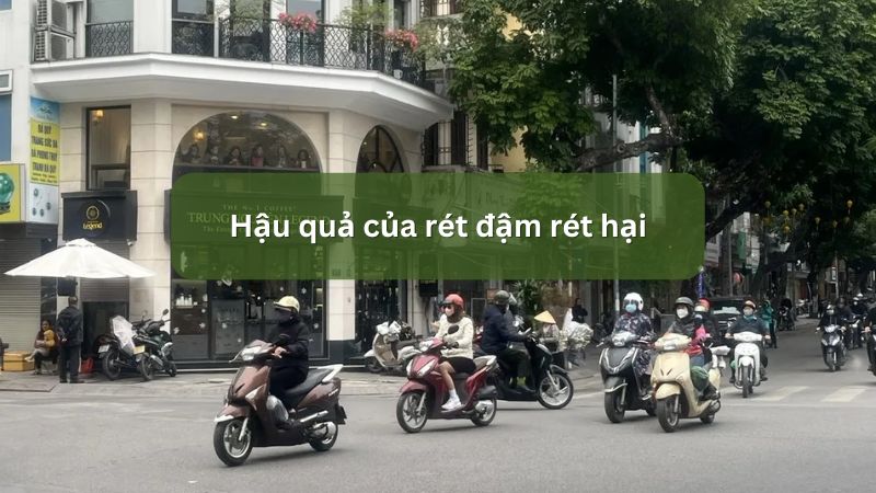 Hậu quả của rét đậm rét hại